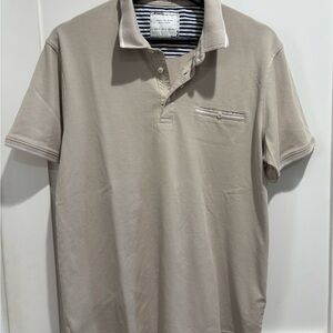 Cactus Men's Tan Polo Shirt